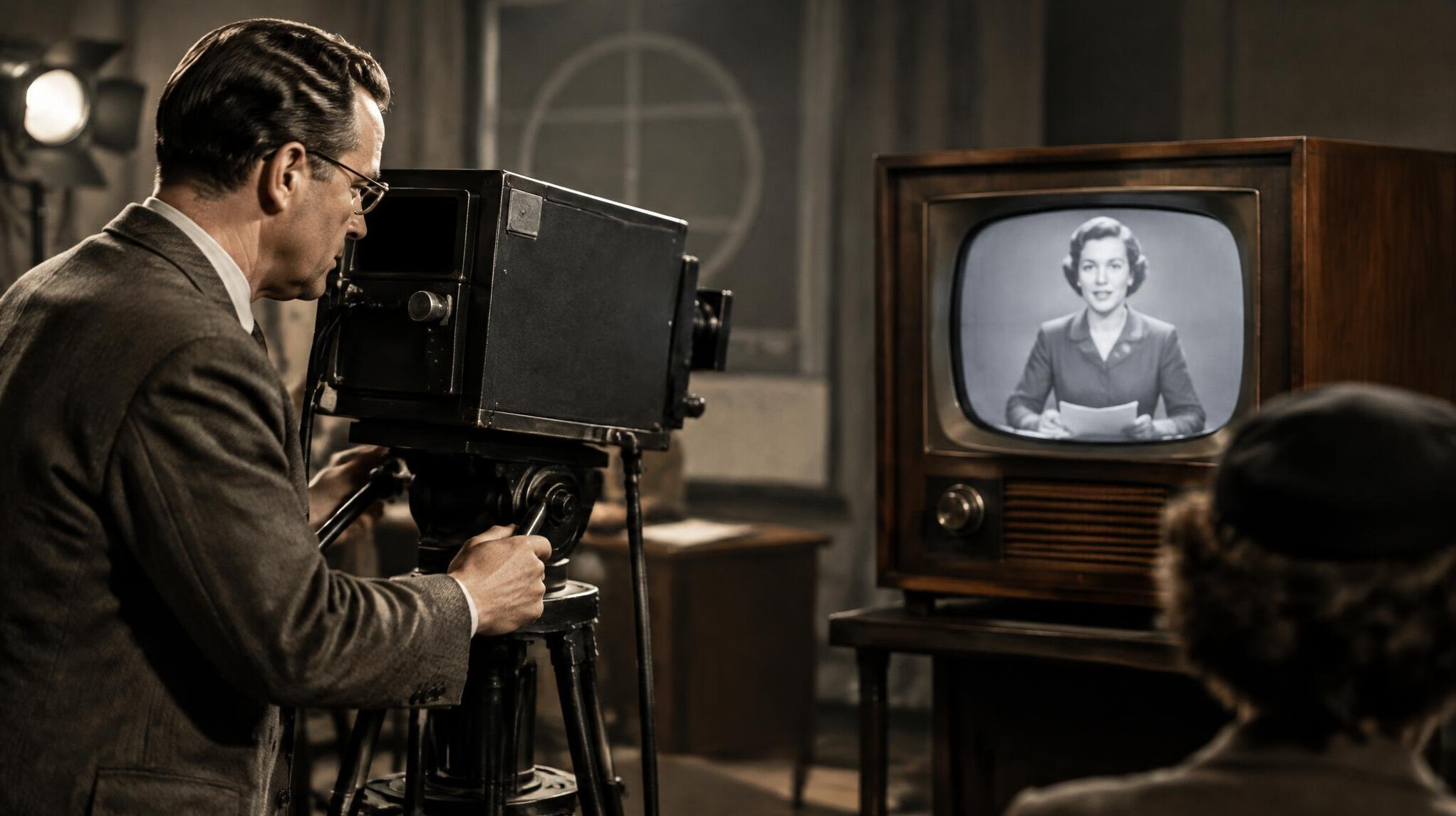 vintage television pioneer